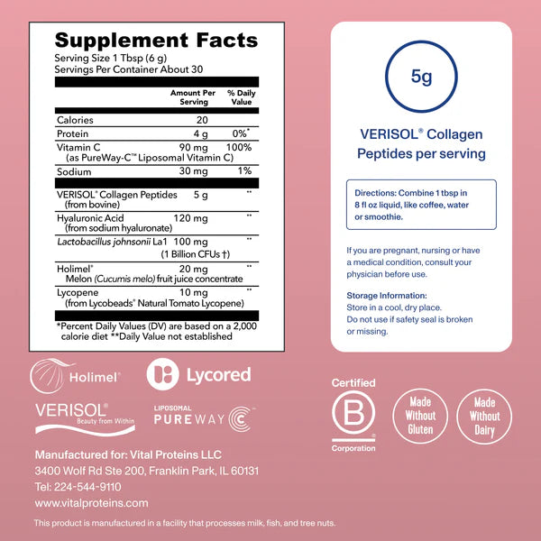 Collagen Skin Hydration & Antioxidant Support