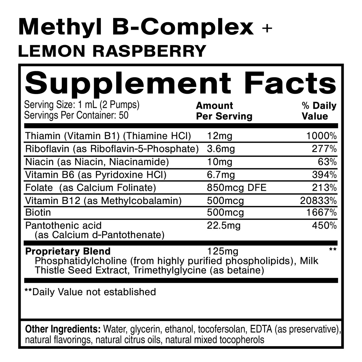 Liposomal Methyl B-Complex
