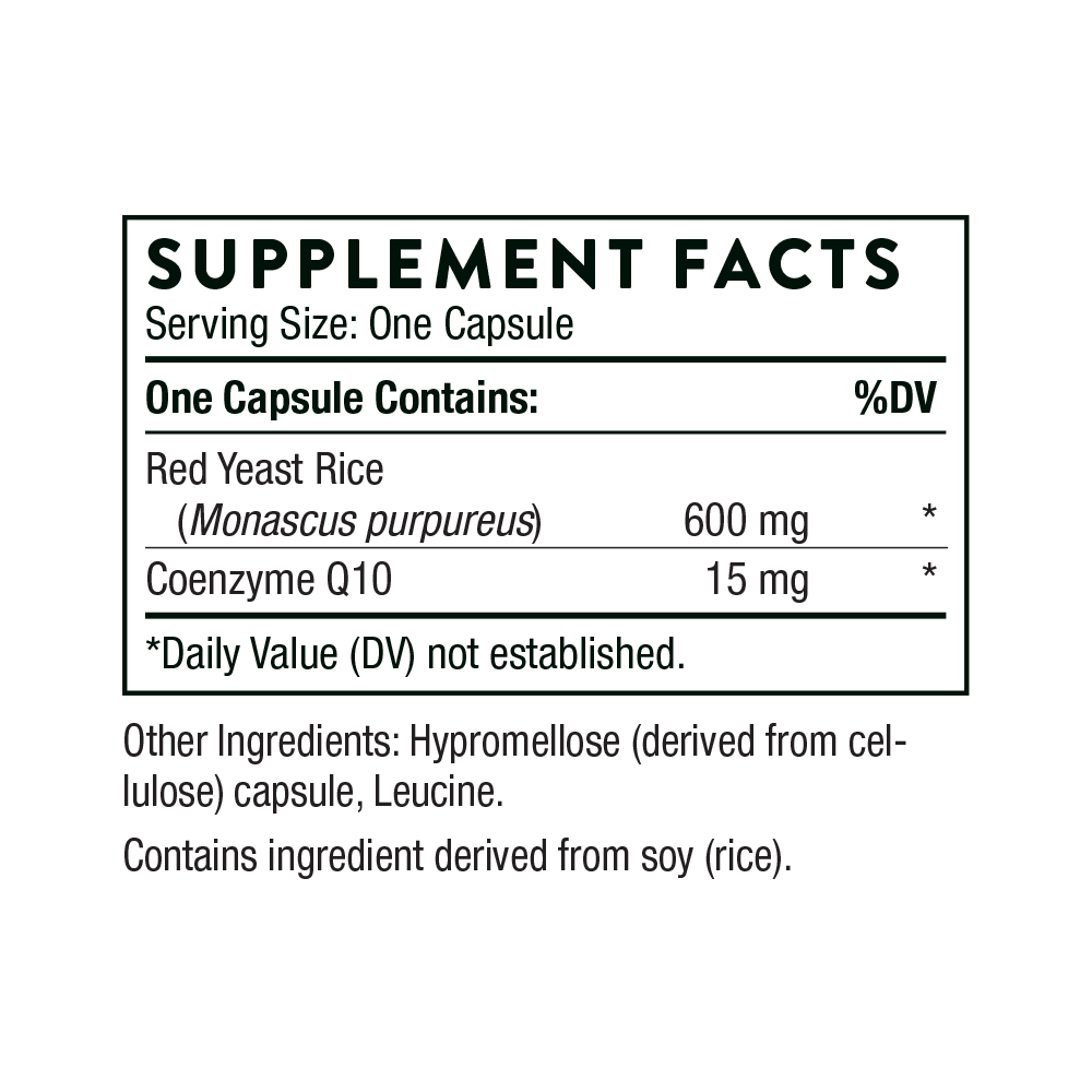 Choleast™- Red Yeast Rice + CoQ10